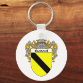 Sandovale Wappendecke (mantled) Schlüsselanhänger (Vorderseite)