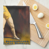 Sandow Eugen Sandow Vaudeville Weightlifter Geschirrtuch (Viertel Falte)