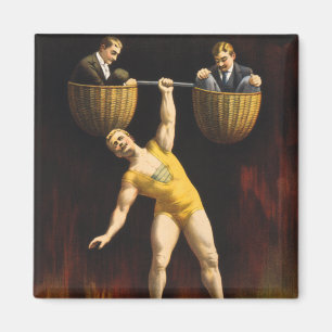 Sandow Eugen Sandow Vaudeville Weightlifter Magnet
