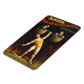 Sandow Eugen Sandow Vaudeville Weightlifter Magnet (Linke Seite)