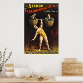 Sandow Eugen Sandow Vaudeville Weightlifter Poster (Küche)