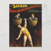 Sandow Eugen Sandow Vaudeville Weightlifter Postkarte (Vorderseite)