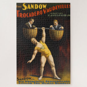 Sandow Eugen Sandow Vaudeville Weightlifter Puzzle