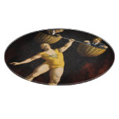 Sandow Eugen Sandow Vaudeville Weightlifter Schneidebrett (Ecke)