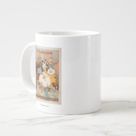 Sandow Trocadero Vaudevilla Jumbo-Tasse (Vorderseite Links)