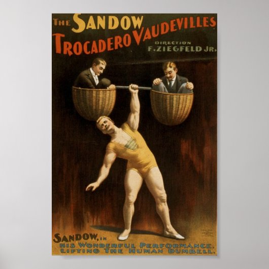 Sandow Vintage Poster (Vorne)