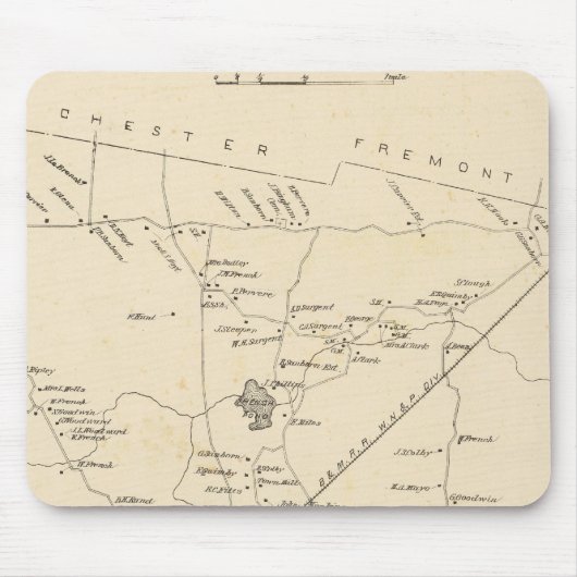 Sandown, Rockingham Co Mousepad (Vorne)