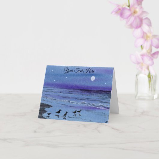 Sandpferde Karte (Orchidee)