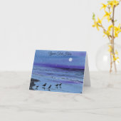 Sandpferde Karte (Gelbe Blume)