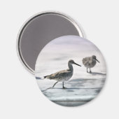 Sandpferde Magnet (Vorderseite/Rückseite)