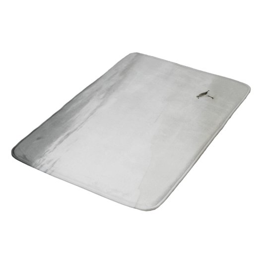 Sandpiper am Strand Badematte (Schrägansicht)