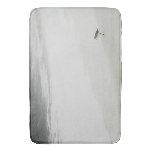 Sandpiper am Strand Badematte (Vorderseite Vertikal)