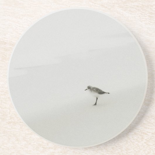 Sandpiper am Strand Getränkeuntersetzer (Vorne)