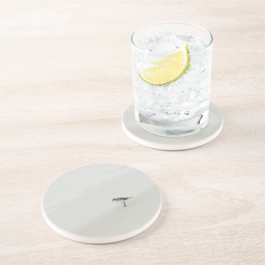 Sandpiper am Strand Getränkeuntersetzer (Seite)