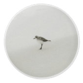 Sandpiper am Strand Keramikknauf (Vorderseite)