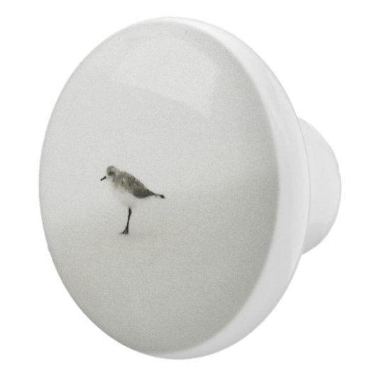 Sandpiper am Strand Keramikknauf (Rechts)