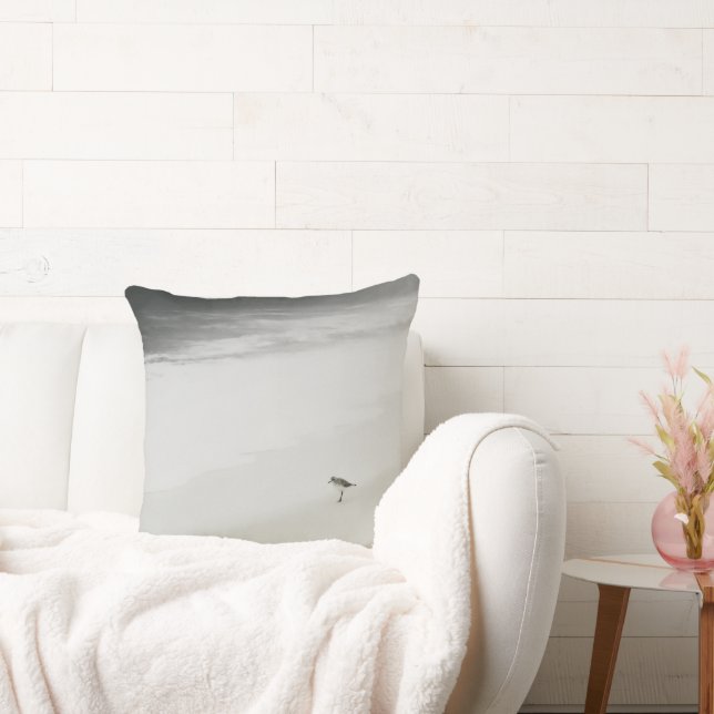 Sandpiper am Strand Kissen (Liege)