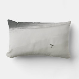 Sandpiper am Strand Lendenkissen