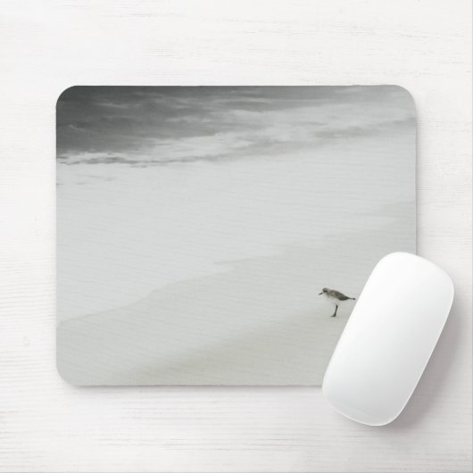 Sandpiper am Strand Mousepad (Mit Mouse)