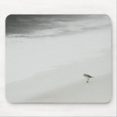 Sandpiper am Strand Mousepad (Vorne)