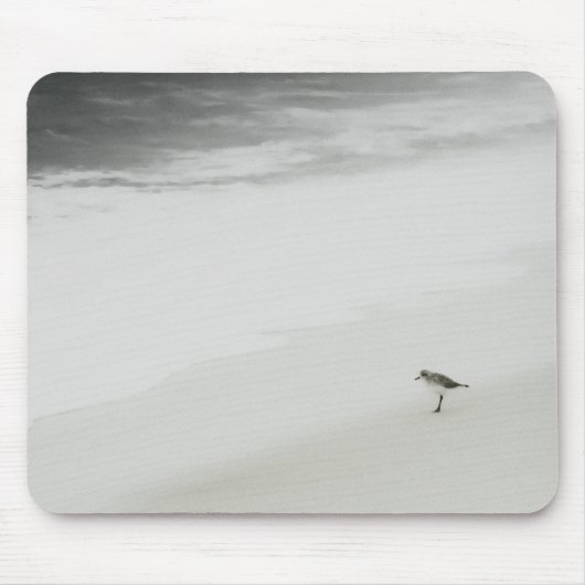 Sandpiper am Strand Mousepad (Vorne)