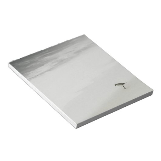 Sandpiper am Strand Notizblock (angewinkelt)