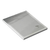 Sandpiper am Strand Notizblock (angewinkelt)