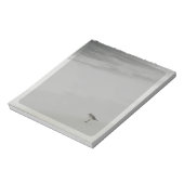 Sandpiper am Strand Notizblock (Rotiert)