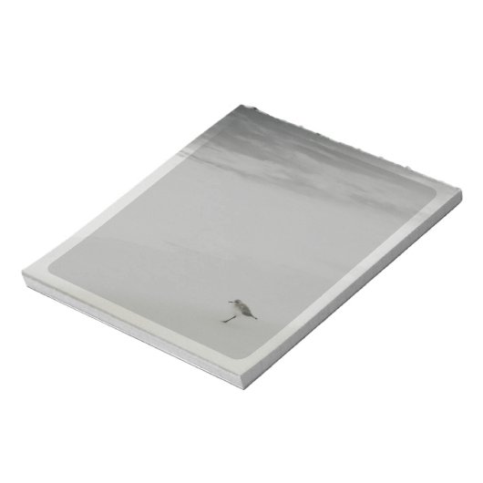 Sandpiper am Strand Notizblock (Rotiert)