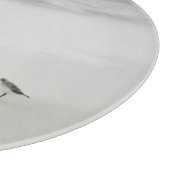 Sandpiper am Strand Schneidebrett (Ecke)