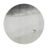 Sandpiper am Strand Schneidebrett (Vorderseite)