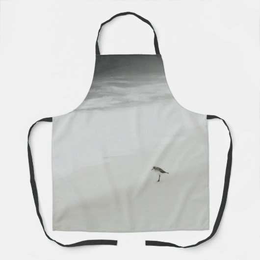 Sandpiper am Strand Schürze (Vorderseite)