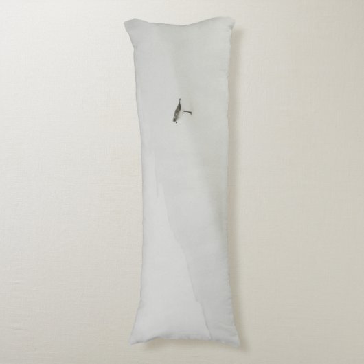 Sandpiper am Strand Seitenschläferkissen (Vorderseite Vertikal)