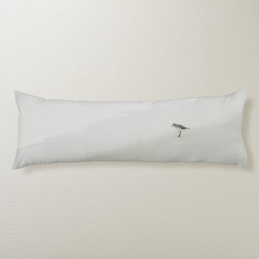 Sandpiper am Strand Seitenschläferkissen (Vorderseite)