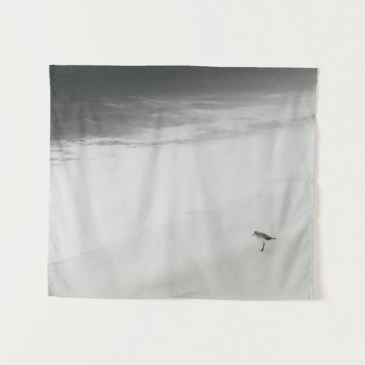 Sandpiper am Strand Wandteppich (Vorderseite (Horizontal))