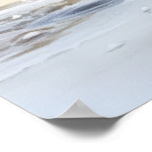 Sandpiper Bird Art Print Poster (Ecke)