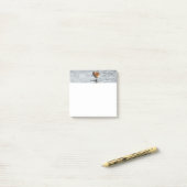 Sandpiper Bird Foto Stationery 3x3 - Anmerkungen Post-it Klebezettel (Auf Schreibtisch)