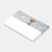 Sandpiper Bird Foto Stationery Note Pad Post-it Klebezettel (angewinkelt)