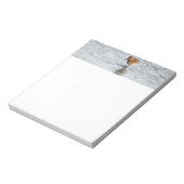 Sandpiper Bird Foto Stationpapier Notizblock (Rotiert)