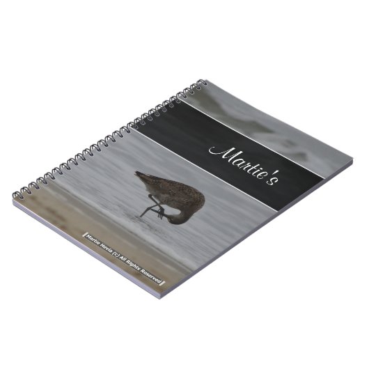 Sandpiper Bows Notebook Notizblock (Linke Seite)