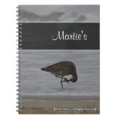 Sandpiper Bows Notebook Notizblock (Vorderseite)