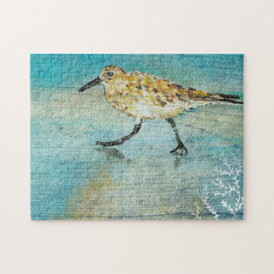 Sandpiper Coastal Bird Beach Puzzle
