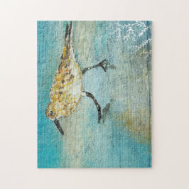 Sandpiper Coastal Bird Beach Puzzle