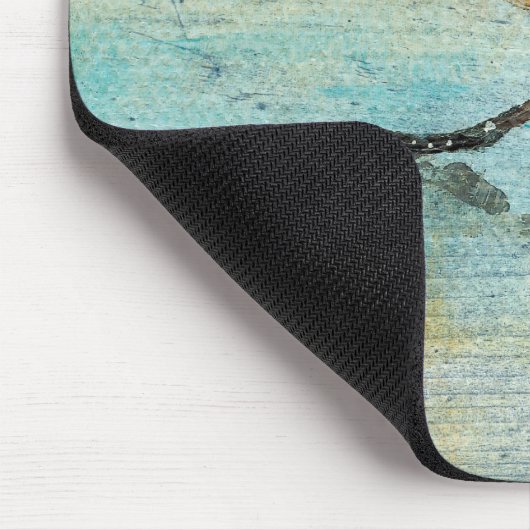 Sandpiper Coastal Bird Wading Ocean Beach Mousepad (Ecke)