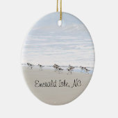 Sandpiper Emerald Isle Ornament (Rechts)