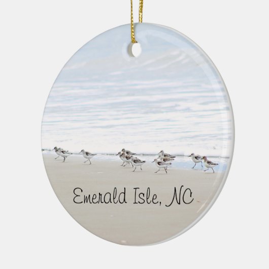 Sandpiper Emerald Isle Ornament (Links)