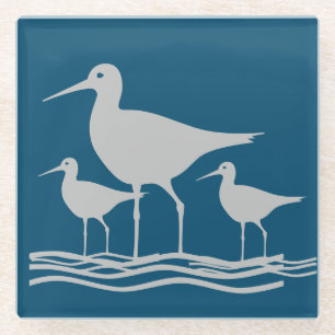 Sandpiper Glass Untersetzer