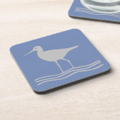 Sandpiper Long Bird Getränkeuntersetzer (Linke Seite)