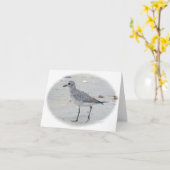 Sandpiper Note Card Karte (Gelbe Blume)