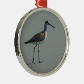 Sandpiper-Pose Ornament Aus Metall (Rechts)